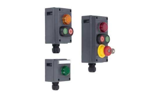 STAHL 8040/1280X-01L13SA05-01L08SA05 CONTROL DEVICE SYSTEM CONSIG 8040  SERIES 130692 - Hazardous Area Control Boxes