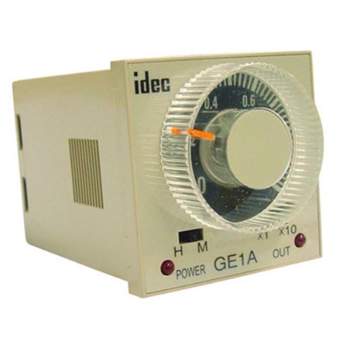 IDEC PLUG-IN TIMER 8PIN 240VAC DPDT 0.1S-10H GE1A-C10HA220