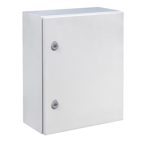 IDE IP66 ROLLED MILD STEEL SINGLE DOOR WALL MOUNTED ENCLOSURE ...