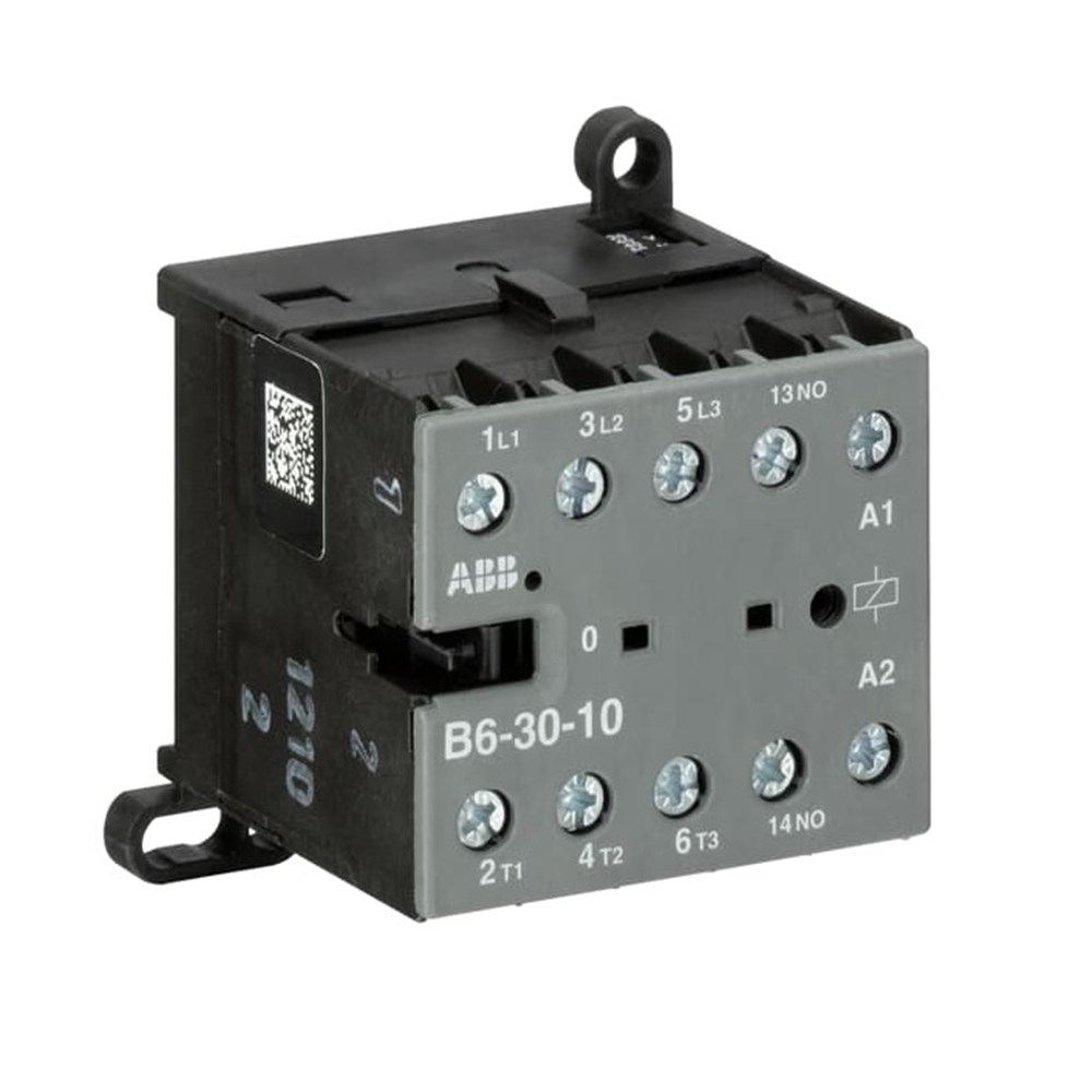 B6300180 - ABB B6300180 MINI CONTACTOR 3P, 4KW 415VAC, CONTROL 220 ...