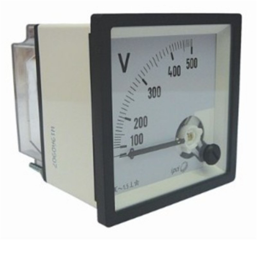 EC72-300VAC - 72MM 300V VOLTMETER SCALE 90 DEG CLASS 1.5