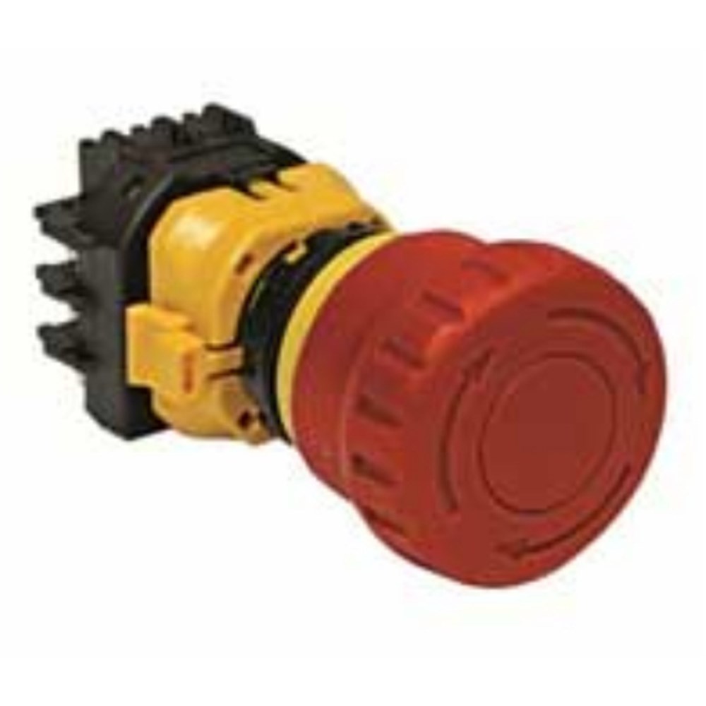 Idec Xw1e Bv404mr Non Illuminated Mushroom Emergency Stop Pushbutton